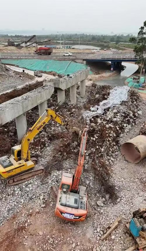清远桥梁拆除